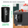 Aspiradora central compacta + kit de accesorios para garajes (30 pies) - Imagen 6