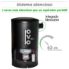 Aspiradora central compacta + kit de accesorios para garajes (30 pies) - Imagen 4