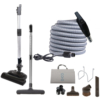 Aspiradora central compacta + kit de accesorios Deluxe para alfombras - Imagen 3