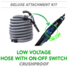 Large households Central vacuum ( 700AW, 25L canister) + Deluxe Attachment kit - Image 9