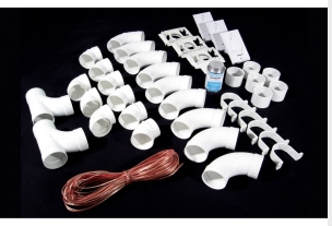 3 inlets installation kit
