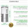 Large households Central vacuum ( 700AW, 25L canister) + Deluxe Attachment kit - Image 4
