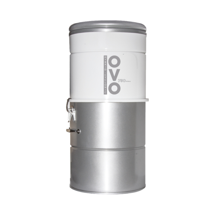 Hydrid central vacuum - 750AW - 25L Canister
