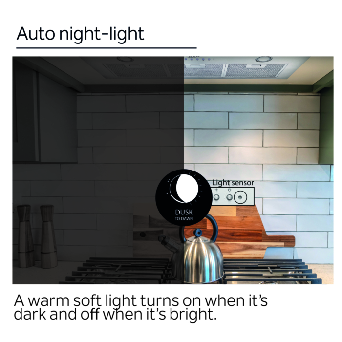 OVO 28-Inch Built-In Range Hood, 650 CFM, 3-Speed, Stainless Steel Finish, Auto Shut-Off, Night-Light, 5-Color Temperatures (CCT), Ducted, Quiet, Energy-Efficient, LED Lights - Image 3