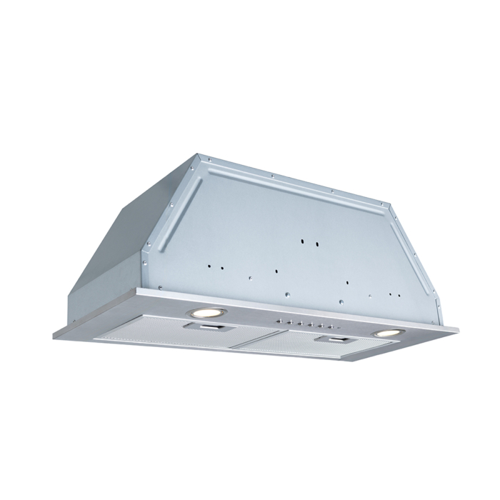 OVO 28-Inch Built-In Range Hood, 650 CFM, 3-Speed, Stainless Steel Finish, Auto Shut-Off, Night-Light, 5-Color Temperatures (CCT), Ducted, Quiet, Energy-Efficient, LED Lights