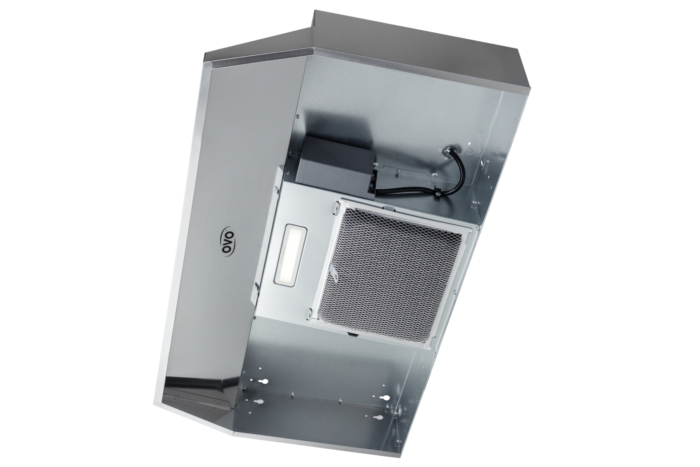 OVO 225 CFM, 30-Inch Convertible Under Cabinet Range Hood, 2-Speed Exhaust Fan Controls, Stainless Steel Finish, 4000K LED Lights, Quiet, Energy-Efficient - Image 6