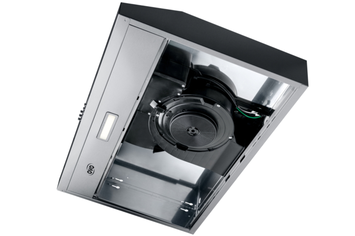 OVO 275 CFM, 30 inch Under Cabinet Range Hood Vent with 3 Speed Exhaust Fan, Push Button Controls, Stainless steel, Ducted and Ductless Convertible Kitchen Hood,4000K Cool White Lights - Image 5