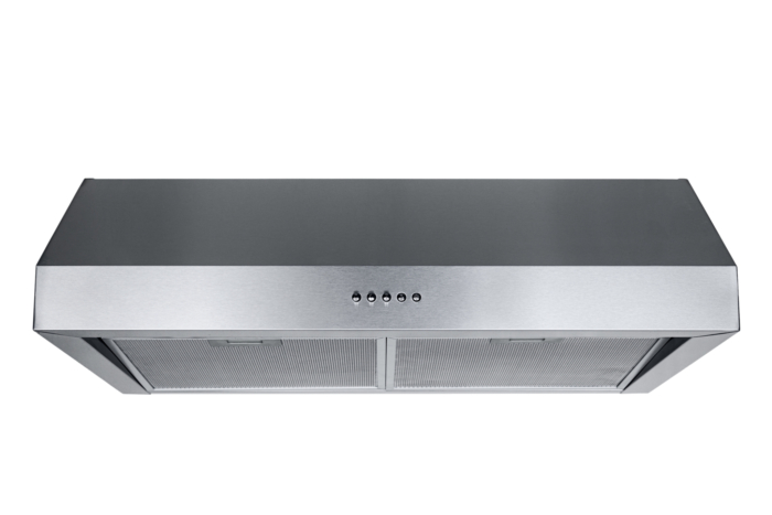 OVO 600 CFM, 30-Inch Under Cabinet Range Hood, 3-Speed Exhaust Fan Controls, Stainless Steel Finish, 4000K LED Lights, Quiet, Energy-Efficient - Image 6