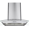 OVO 400 CFM, 30 inch, Wall Mount Range Hood Vent with 3 Speed Exhaust Fan, Push Button Controls, Stainless Steel Kitchen Hood, Ducted and Ductless Convertible Vent Hood, Glass Canopy Chimney Style - Image 6